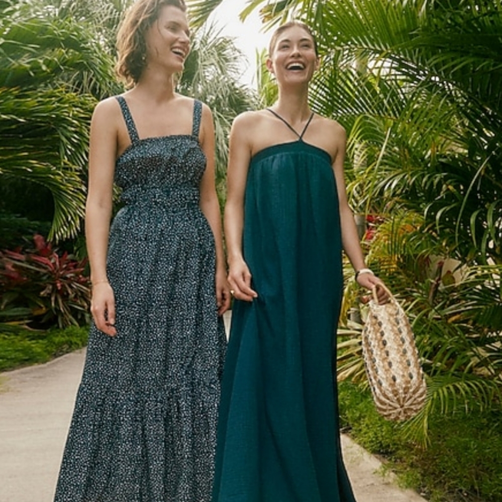 Jcrew Gauze Maxi Dress